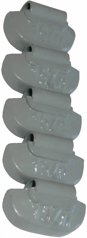 Réduction Lot De 5 Contrepoids En Zinc De 15 Grammes Pour Jante En Acier
