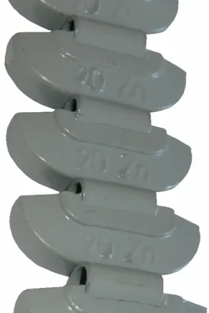 Lot De 5 Contrepoids En Zinc De 20 Grammes Pour Jante En Acier Offre Exclusive