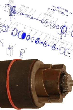 Pièce De Transmission Entraînée Par La Pièce N°6 De Rechange Pour DW8000, DW8000R, DW9000, DW9000R Nouveauté