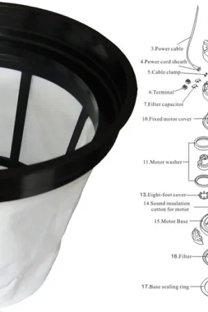Acheter Direct Filtre De Rechange, Pièce N°20+21 Pour HL60-2, HL60-3, HL80-3, HL80-3W