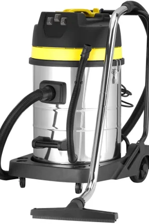 Aspirateur Eau Et Poussière Professionnel 70L 3000W Cuve Inox 3 Moteurs Promotion