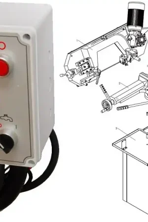 Top Vente Coffret Electrique 380V De Rechange Pour MBS270FHT-380 Pièce N°A4