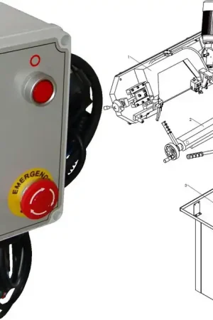 Super Prix Coffret Electrique 230V De Rechange Pour MBS210FHT Et MBS270FHT-230 Pièce N°A4