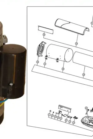 Moteur Et Pompe à Gazoil De Rechange Pour BGO1601-30, BGO1601-50 Et BGO-20C Quantité Limitée