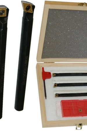 Achat Immédiat Coffret De 3 Outils à Pastille Interchangeable Pour Tour à Métaux 8 mm