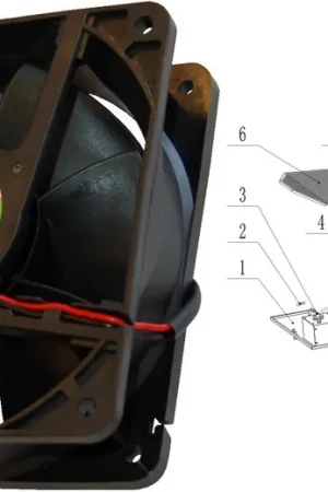 Haute Qualité Ventilateur De Rechange Pour XH-EPW160-H, Pièce N°16