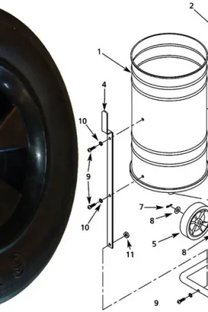 Affaire À Saisir Roue De Rechange Pour XH-90SFSB, Pièce N°5