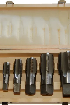 Coffret De 6 Tarauds En Pas NPT 1/4 - 3/8 - 1/2 - 3/4 - 1 - 1-1/4 Retour Gratuit