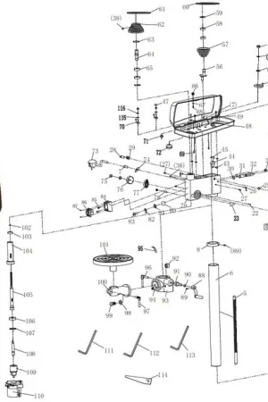Boîtier Pour L'Interrupteur De Rechange Pour ZJQ4116B Pièce N°84 Achetez Aujourd'hui