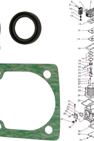 Joints Pour Embase De Rechange Pour Tête De Compression AH20 Pièces N°30-33-38 Prix Réduit