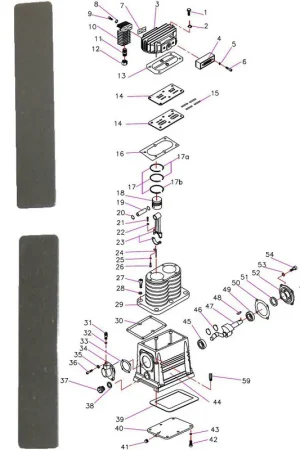 Acheter Direct Jeu De Clapets De Rechange Pour Tête De Compression AH30 Et AH40 Pièce N°15