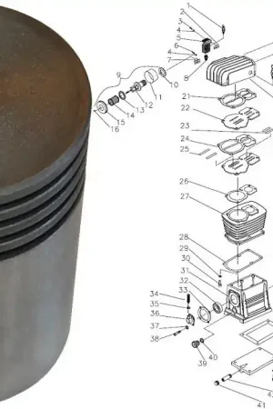 Petit Piston En Fonte De Rechange Pour Tête De Compression AHT75 Pièce N°59 Retour Gratuit