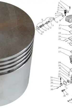 Grand Piston De Rechange Pour Tête De Compression AHT75 Pièce N°65 Bon Plan