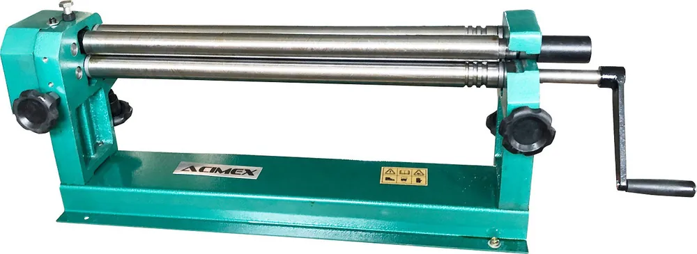Rouleuse De Tôle, Cintreuse A Rouleaux Manuelle 610mm Epaisseur Maxi 0,8mm Offre Du Jour