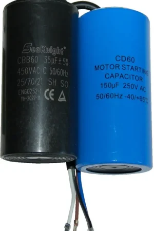 Offre Spéciale Jeu De Deux Condensateurs De Rechange Pour Moteur 2 CV