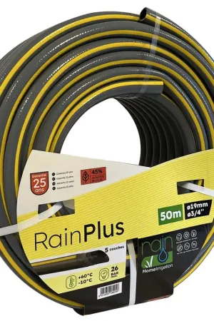 TUYAU D ARROSAGE ANTI-VRILLE Ø 19 MM - 50 M Expédition Rapide