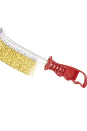 Prix Promo BROSSE METALLIQUE LAITONNE - LONG 250 MM