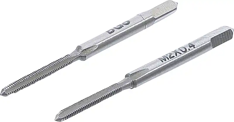 Tarauds et filières | pré-taraud et filière | M2 x 0,4 mm | 2 pièces Retour Gratuit