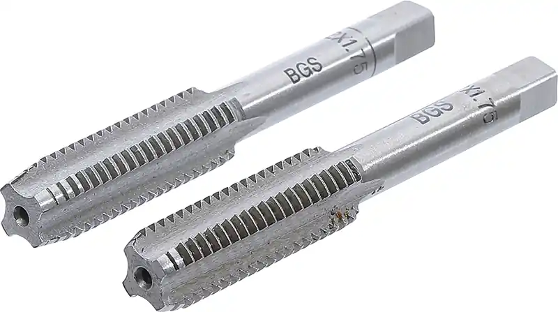 Nouvelle Collection Tarauds et filières | pré-taraud et filière | M12 x 1,75 mm | 2 pièces