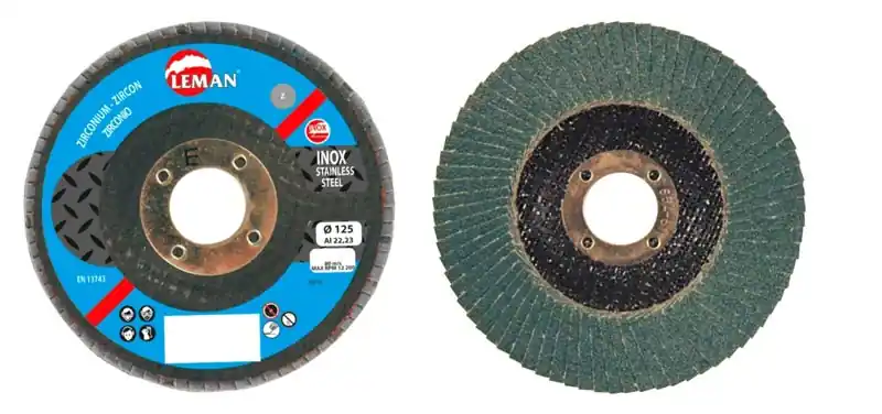 Livraison Express DISQUE A LAMELLES 125 MM GRAIN 60 ZIRCONIUM