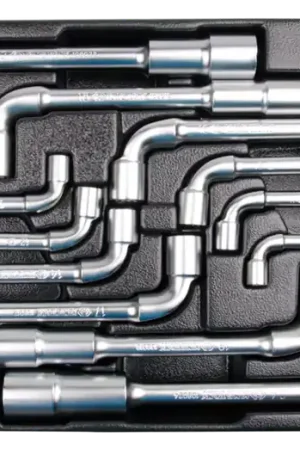 Seulement Aujourd'hui Thermoformé de clés à pipe "6x12 pans" - 12 pièces - 91812MR
