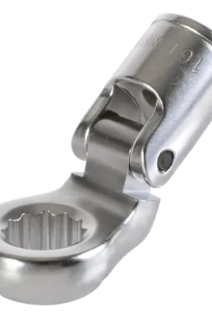 Douille articulée Crowfoot, métrique, 12 pans, 3/8" - 3350M Commande En Gros
