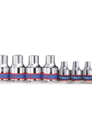 Réduction Jeu de 12 douilles 3/8" et 1/2" Torx E4 à E20 - 7113PR
