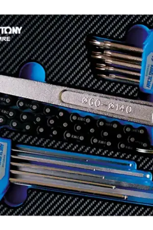 Plateau EVAWAVE de clés mâles 6 pans, TORX® et clé à filtre - 19 pièces - 920119MRE Expédition Rapide