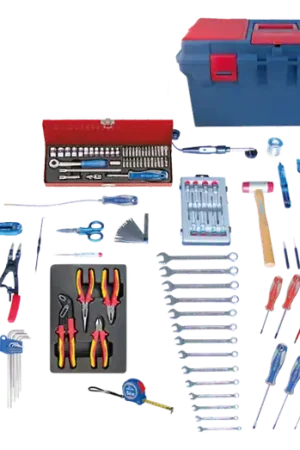 Caisse à outils 147 pièces Electricité-Electromécanique - 415147ELC1 Achetez Aujourd'hui