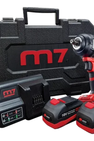 M7 - Clé à chocs 1/2" 1600Nm 18V (chargeur et 2 batteries) - DW406A Meilleure Vente