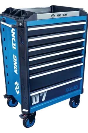 Promotion Servante d'atelier 7 tiroirs SQUAD - 87SQ317BABK