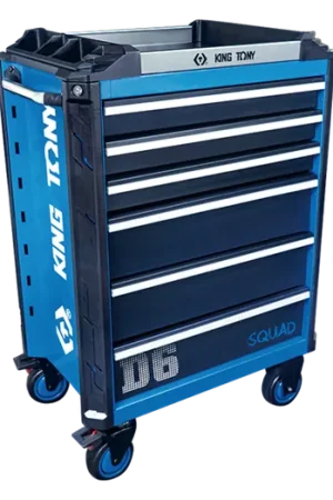Promotion Servante d'atelier 6 tiroirs SQUAD - 87SQ316BABK
