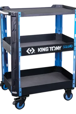 Livraison Express Chariot d'atelier SQUAD à 3 étages - Kingtony 87SQ41AB