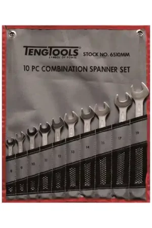 Trousse de 10 clés mixtes 8-19mm Promotion