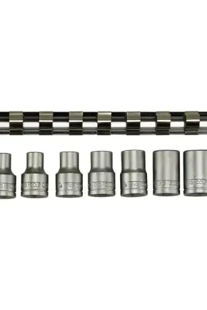 Achat Immédiat Rail douilles torx femelle 1/2" TX-E 9 pièces