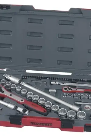 Coffret cliquet 1/4" et 1/2" 45 dents 72 pièces Affaire À Saisir