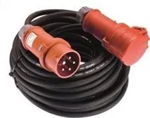 Rallonge professionnelle triphasé 16A Soldes